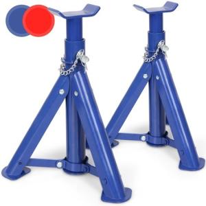 Cheap Foldable 2 Pieces Each 2000kg Parking Hydraulic Jack Stands for sale