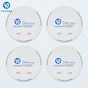 1250HV 600Mpa 49% Transmittance Multilayer Zirconia Disc