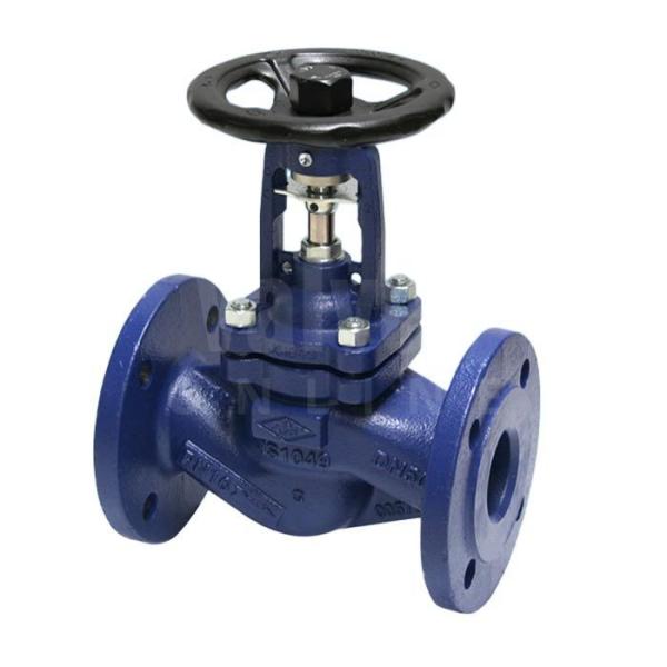Quality 25A 10kg / cm2 x 127L Flanged Globe Valve STS304 HAND WHEEL wholesale