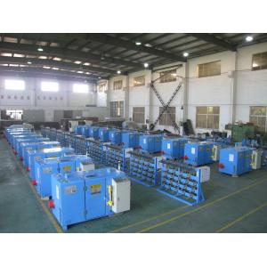Sky Blue Copper Wire Bunching Machine 5000 Rotating Speed With Touch Screen