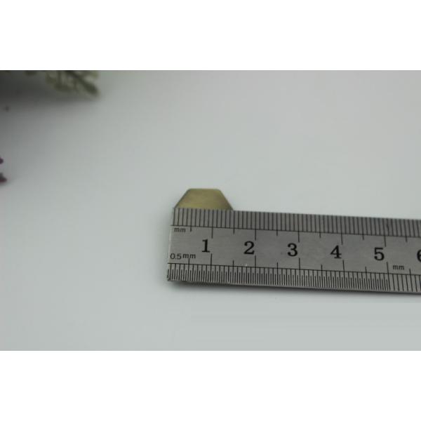 Super cheaper factory price bag fitting small flat six-sided nickel color metal buckles and rivets