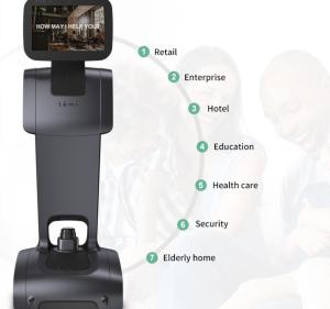 Cheap Pet Types Of Entertainment Robots Screen Touch Singing Remote Control Robot for sale