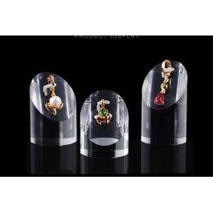 Elegant Acrylic Display Stands Anti Corrosive Plexiglass Cosmetic Ring Stand