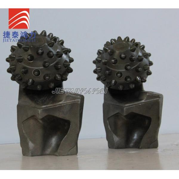 Roller Drill Drilling Bucket Teeth Hard Alloy Steel Conical 41pcs
