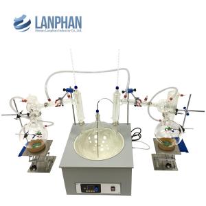 Short Path Distillation Equipment 20L High Borosilicate Glass Corrosion