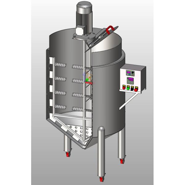 Quality OEM / ODM  Liquid Fertilizer Mixing Tank 220V Conical Mixing Tank wholesale