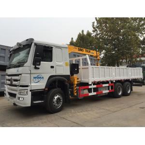 4X2 LHD Truck Mounted Telescopic Boom Crane 5 Tons For Bridge Engineering