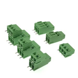 Cheap 5.08mm / 0.2&quot; Dual Row PCB Mount Screw Terminal Blocks Connector With Printed Marker Service for sale