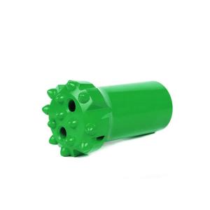 Mining Quarrying Threaded Button Bits 76mm T38 Flat Face Domed Parabolic