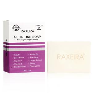 Regular Size Natural Handmade Soap Private Label Gentle Exfoliating Snail