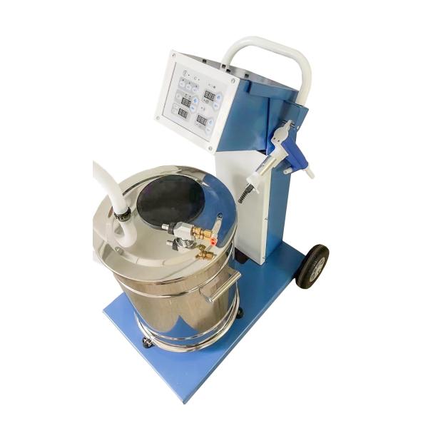 Quality Flexible Manual Electrostatic Powder Coating Machine High Feeding wholesale