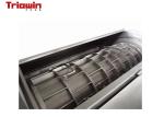 Horizontal Food Processing Unit Destine Pulp Refine Machine Scraper Refiner