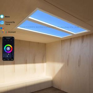 White Light Color Artificial LED Skylight for Surface Mounted Installation and