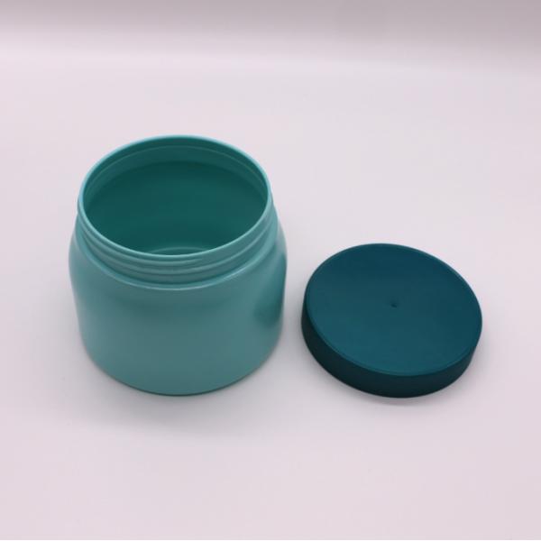 PE Round Plastic Custom Bottle Tasting Jar for Solid Tablet and Supplement Storage