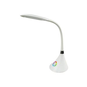 White Body Color Led Table Desk Lamp , Eye Protection Powerful Led Desk Lamp