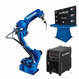 6-Axis Mig Welding Robot Arm YASKAWA with tourch payloas 12kg arm length 1440mm
