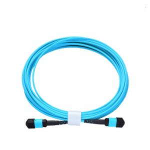 Cheap MPO Optical Fiber Trunk Cable 12 24 Core OM3 OM4 Multi Mode Jumper for sale