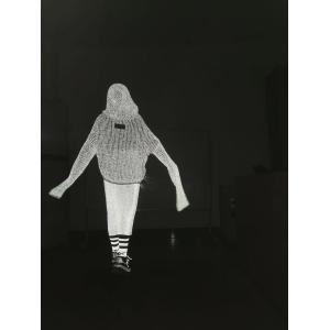 Safety Clothing Reflective Knitting Yarn Polyester Reflective Thread For