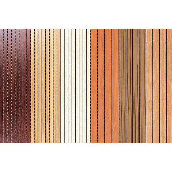 Quality Wooden Grooved Sound Proof Partition Walll for Meeting Room / Exhibition wholesale