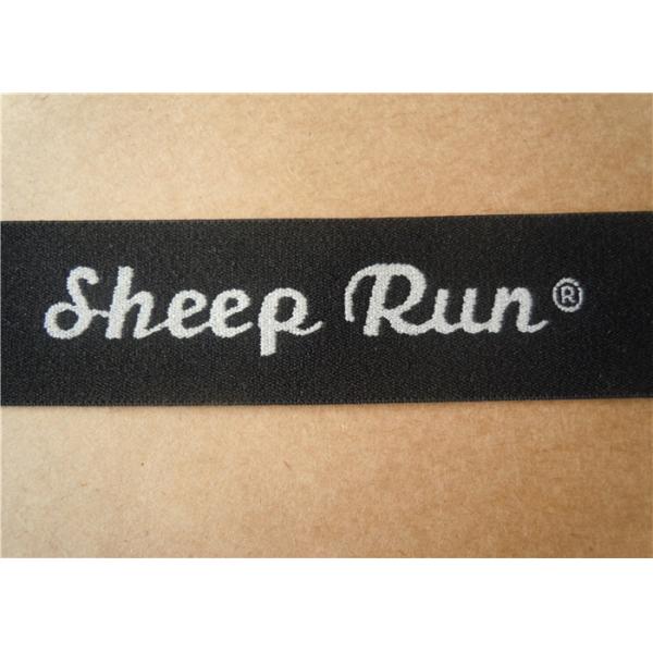 Quality Black Spandex Jacquard Elastic Waistband Webbing Straps Customized wholesale