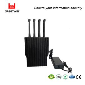 DCS PCS Portable Signal Jammer 8-10w Per Band GSM LTE Omni Antennas