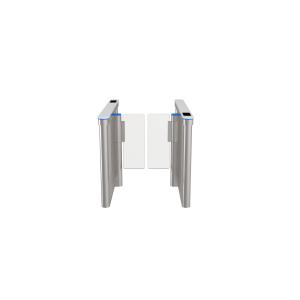Automatic Opening Swing Barrier Turnstile Artificial Marble High Security
