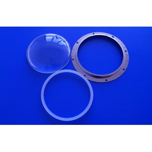 Quality Wide angle glass LED lens , LED Optical Lens For 100W projector light wholesale