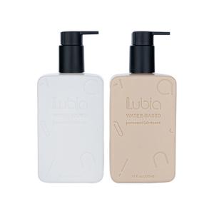 Cheap 300ml Plastic Brown/White Rectangle Smooth With Black Pump For Shampoo Lotion Bottle for sale