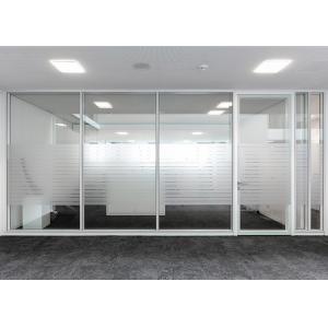 Hot selling partition wall frameless 90 series double glazed partition wall