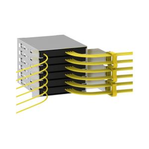 FTTH FTTX Applications Fiber Distribution Cabinet 1590 * 750 * 360 IP65 SMC