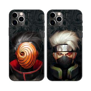 Black Anime 3D Lenticular Flip Phone Case For Iphone 11