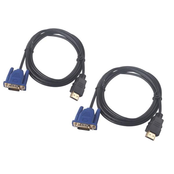 Quality 15 Core HDMI To VGA 1800mm Converter Adapter Cable wholesale