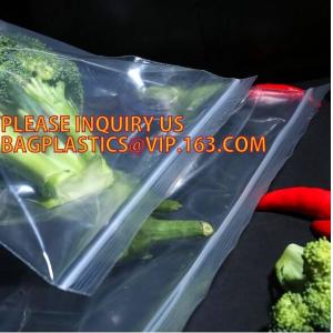 pouch inequilateral double track press lock watertight zipper, food storage