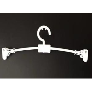 China White Clothing Store Hangers For Underware , Plastic Retail Hangers Eco Friendly on sale