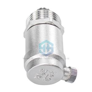 Side Row Air Vent Valve Stainless Steel Automatic Exhaust Valve For Heating /
