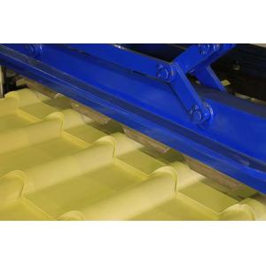 Bamboo Style Glazed Tile Roll Forming Machine 4-8m/Min High Strength