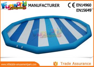 Cheap Hot welding 0.9mm PVC Tarpaulin Inflatable Pool Slides For Inground Pools for sale