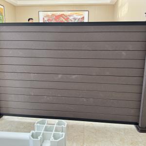 ISO9001 Wpc Fencing Panels Wood Plastic Composite Screen for Residential
