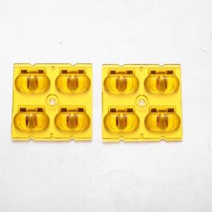 Amber Color PMMA TYPE2-M SMD5050 Street Light Lens 60x155 Degree