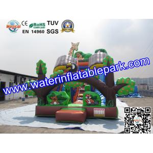 Cheap Custom Animal Inflatable Slide / Inflatable Dry Slide with Fire Resistant for sale