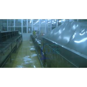 Sushi stainless steel cleaning machine customized shrimp boiling machine belt