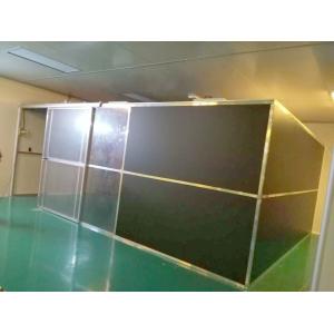 Class 100 Hard Wall Modular Clean Room Equipment For Laboratory , Long Use Time