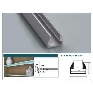 14.5*11.4mm Aluminium LED Profile Extrusion Anodized For Downy Lamplight