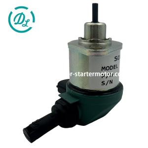 China EexcavaStart Kubota V2403 Engine Fuel Shut Off Solenoid 17208-60016 on sale