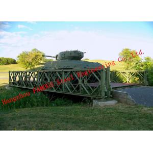 Pre - Engineered Modular Military Pontoon Bailey Bridge Heavy Load Capacity