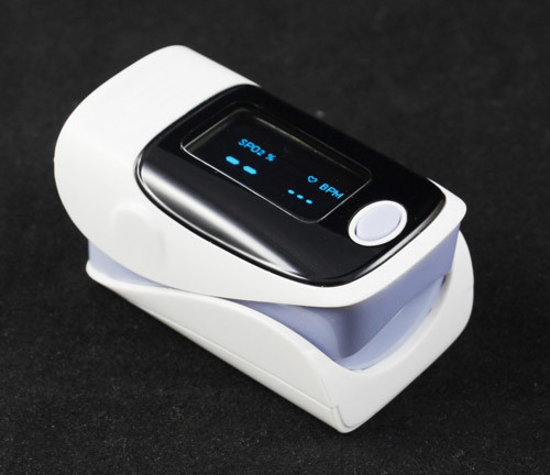 Quality Mini Finger Pulse Oximeter Spo2 Finger Monitor Blood Oxygen Saturation with Alarm and Beep wholesale