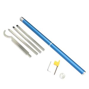 Aluminum Handle Carbide Wood Lathe Tools Woodturning Tool Set For Shaping