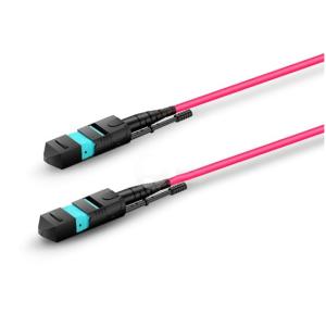 8-24 Fibers OM4 HD BIF Mtp Breakout Cable Multimode LSZH Bunch