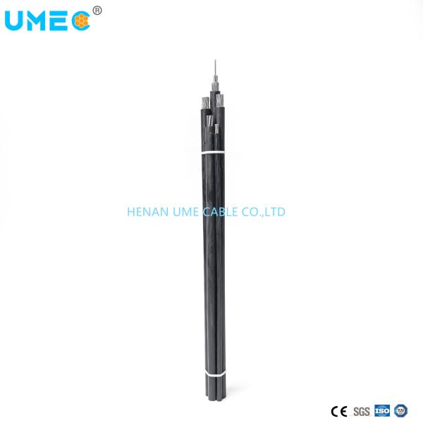 0.6/1kv Duplex Service Drop ABC Cable AAC Phase Conductor / AAAC Neutral