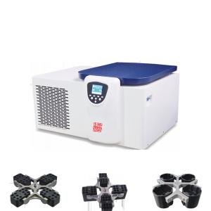 Cheap 1.8KW Refrigerated Table Top Centrifuge 20 Program With Single Chip Microcomputer for sale